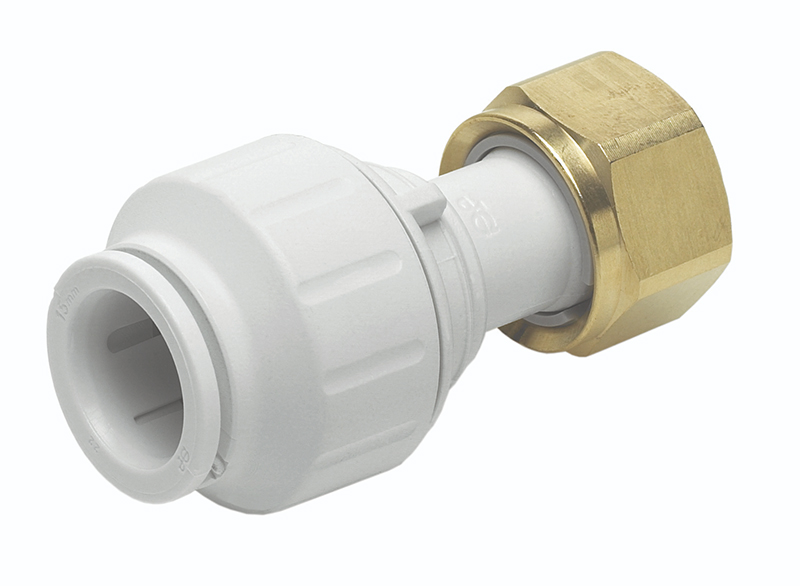 Speedfit Straight Tap Connector 15mm x 1/2in BSP